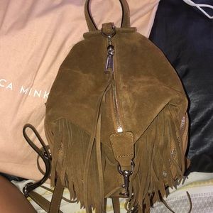 Rebecca Minkoff Mini Julian Backpack with Fringe